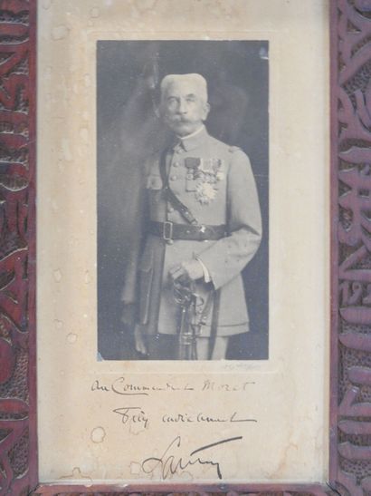 PHOTOGRAPHY. Portrait of Marshal Lyautey...