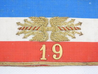 FRANCE. EQUIPMENT. Staff armband of the 19th...