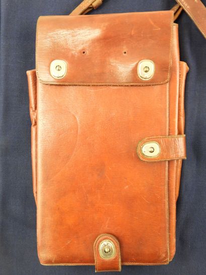 FRANCE. EQUIPMENT. Lot consisting of a brown...