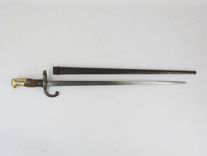 FRANCE. Gras bayonet model 1874, T-shaped...