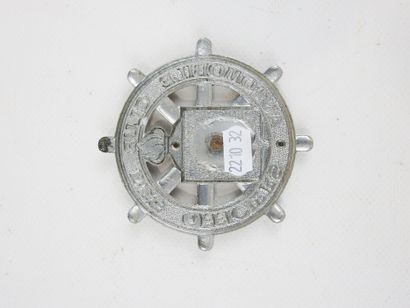 INSIGNE. FRANCE. Enameled metal badge 
