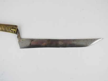 FRANCE. Curious knife realized with a handle...