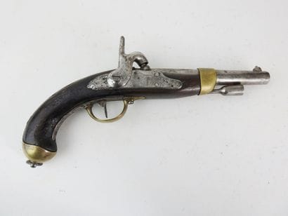 FRANCE. Cavalry percussion pistol model 1822...
