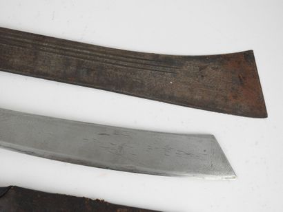 FRANCE. Senegalese riflemen cutter with wooden...