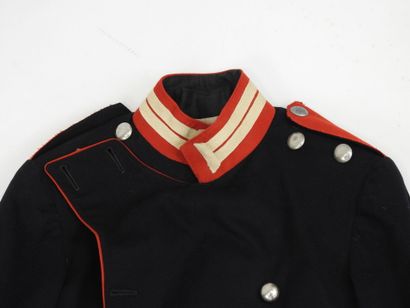 IMPERIAL RUSSIA. Tunic in dark blue cloth...