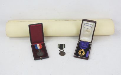DECORATIONS. FRANCE. Officer's academic palm...