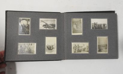 PHOTO ALBUM. Album format 19 X 20 cm containing...