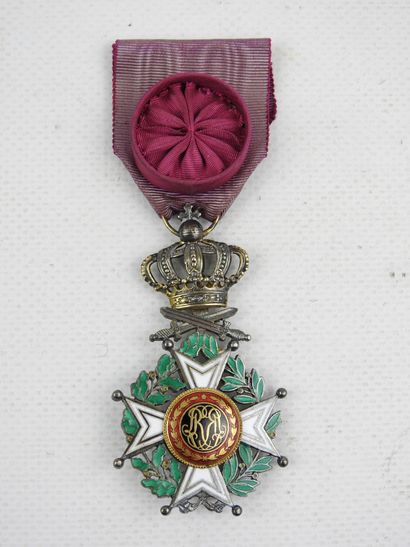 DECORATIONS. BELGIUM. Order of Leopold. Officer's...