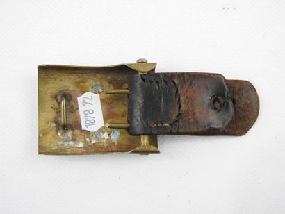 GERMANY. COPPERING. Reicher belt plate with...