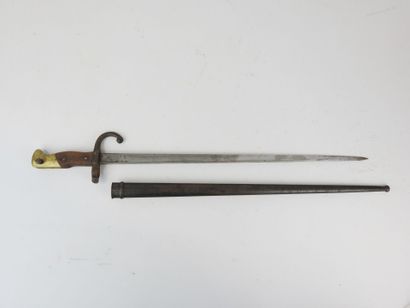FRANCE. Gras bayonet model 1874, blade in...