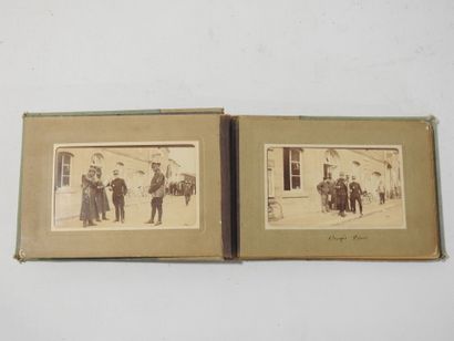 PHOTO ALBUM. General Brugère's staff trip...