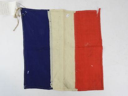 FRANCE. EQUIPMENT. Tricolor pennant of command...