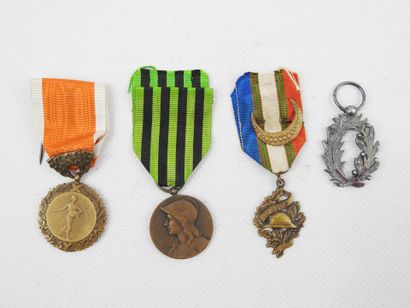 DECORATIONS.FRANCE. Various lot: commemorative...