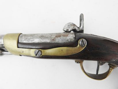 FRANCE. Cavalry percussion pistol model 1822...