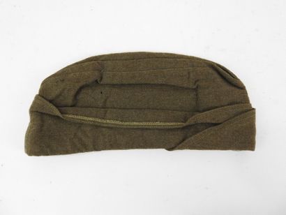 UNITED STATES. Police cap khaki, English...