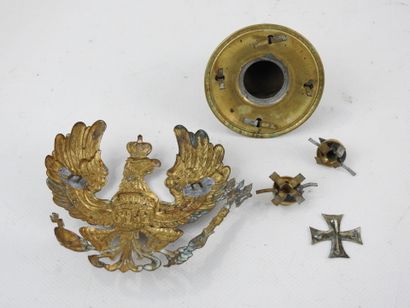 GERMANY. COPPERING. Brass trimmings of a...