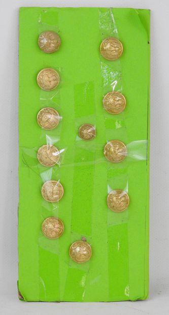 BUTTONS. Lot of 11 buttons large module,...
