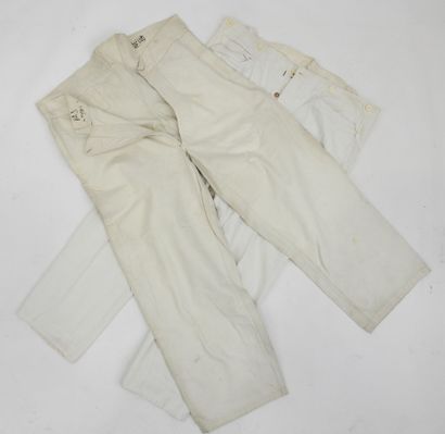 FRANCE. Drill and chore pants model 1882...