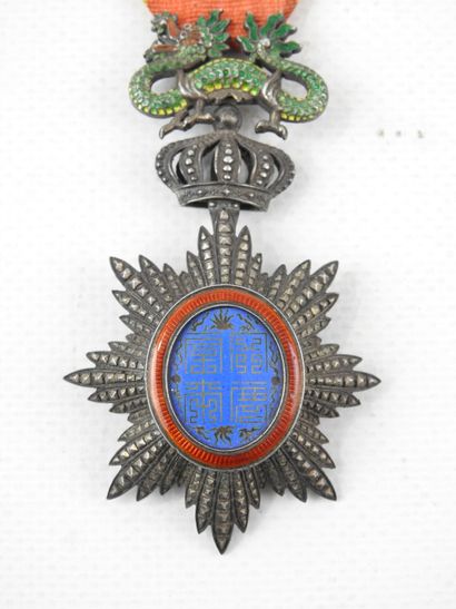 DECORATIONS. ANNAM. Order of the dragon of...