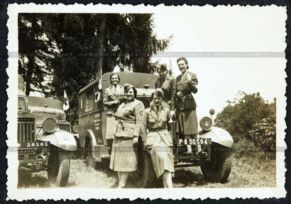PHOTO ALBUM. THE WAR DROLE in the 46th RI....