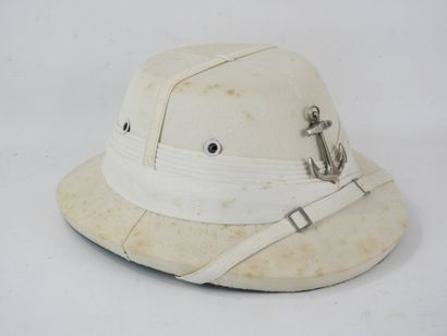 FRANCE. Colonial helmet of the trade out...