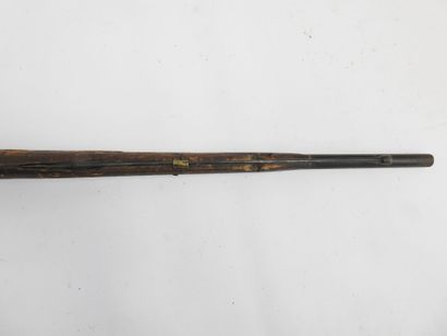 FRANCE. Hunting rifle with percussion realized...