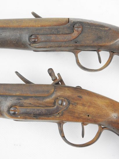 FRANCE. Pair of pistols of the type of the...