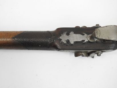 FRANCE. Flintlock shotgun transformed into...
