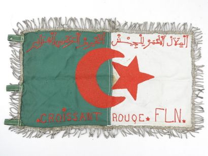 MEMORIES. FRANCE-ALGERIA. Pennant of the...