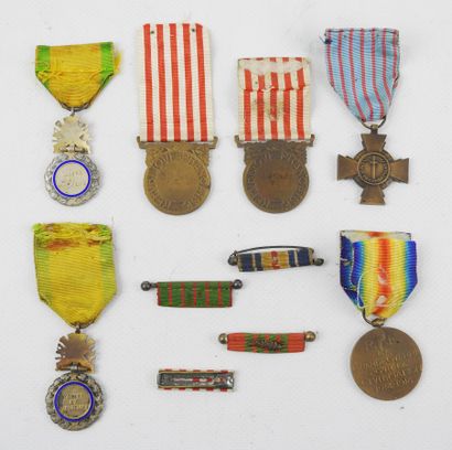 DECORATIONS. FRANCE. Lot consisting of: the...