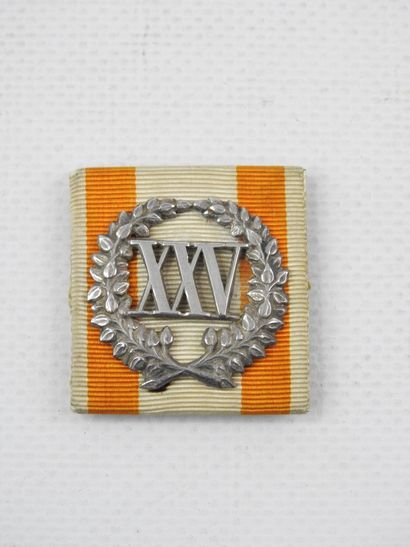 DECORATIONS. GERMANY. Silver badge celebrating...