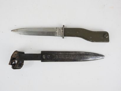 GERMANY. DEMAG all-metal bayonet, feldgrau...