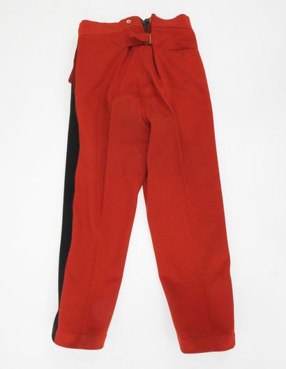FRANCE. Infantry officer's pants in madder...