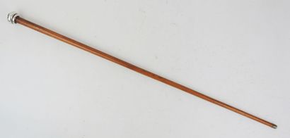 FRANCE. EQUIPMENT. Cane in chestnut with...