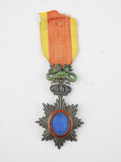 DECORATIONS. ANNAM. Order of the dragon of...