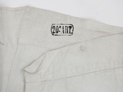 FRANCE. Drill and chore pants model 1882...