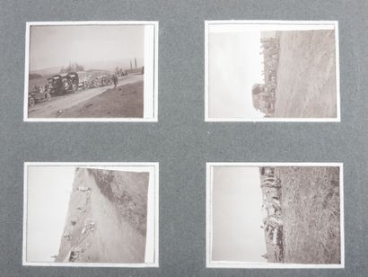 PHOTO ALBUM. Album format 19 X 20 cm containing...