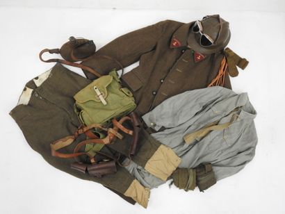 FRANCE. Dress of a colonial artilleryman...