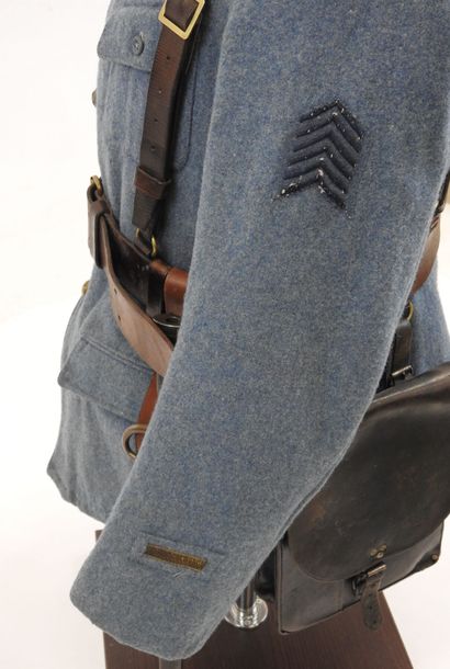 FRANCE. Sergeant's jacket of the 5th Engineer...