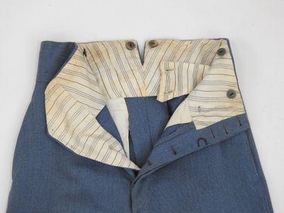 FRANCE. Officer's breeches in horizon blue...