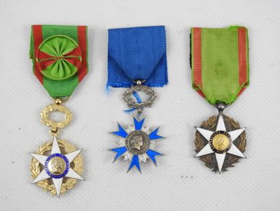 DECORATIONS. FRANCE. Lot consisting of a...