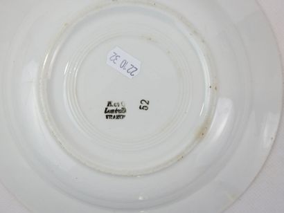 FRANCE. CURIOSITIES. LUNEVILLE. Pair of mess...