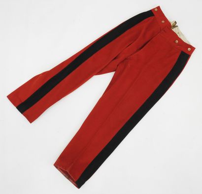 FRANCE. Infantry officer's pants in madder...