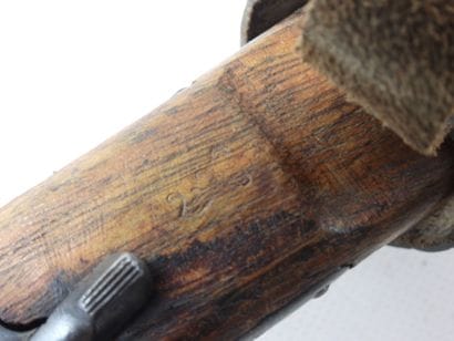GERMANY. EQUIPMENT. Leather Lüger P08 artillery...
