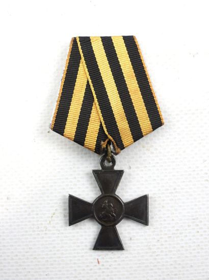 DECORATIONS. RUSSIE IMPERIALE. Croix de St...