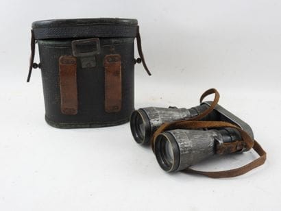 GERMANY. EQUIPMENT. Pair of Fernglas 08 iron...