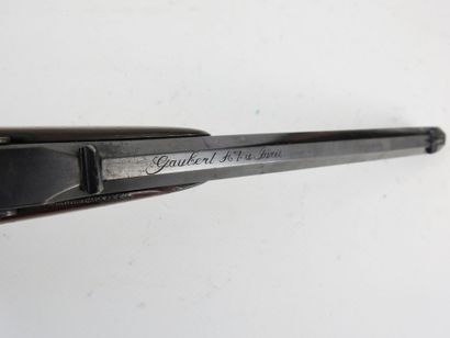 FRANCE. Single-shot parlor pistol, annular...
