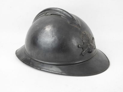 FRANCE. Adrian helmet model 1915 of artillery...