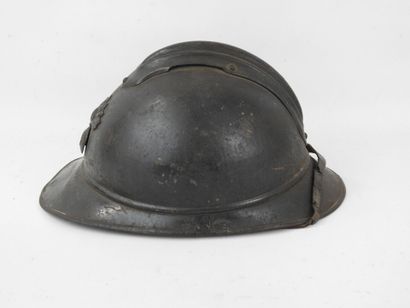 FRANCE. Adrian model 1915 infantry helmet...