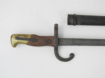 FRANCE. Gras bayonet model 1874, blade in...
